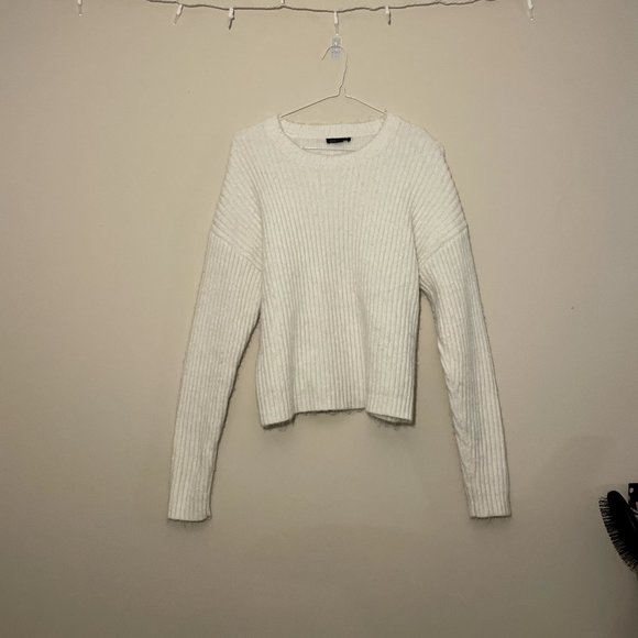 Cream Knit Sweater - Picture 2 of 6